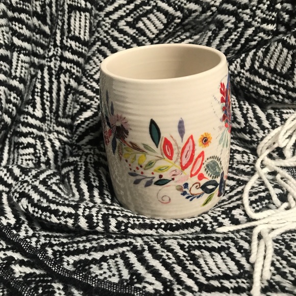 Anthropologie Petal Palette Monogram S Mug Stella - Picture 4 of 8